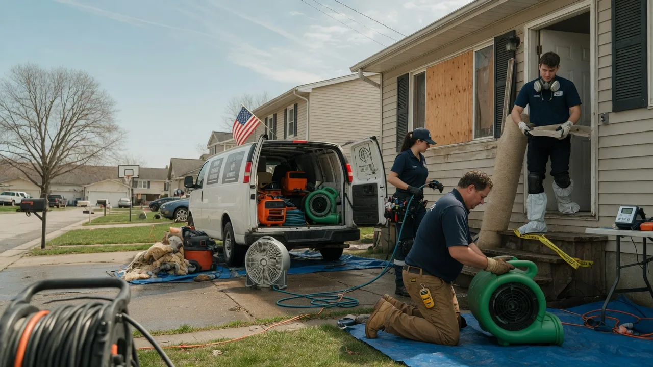 Water Damage Restoration in Shell Lake, WI near me